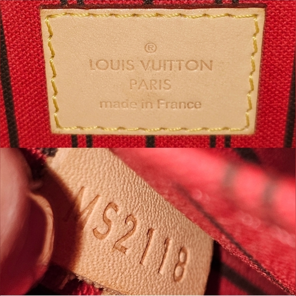 Authentic LOUIS VUITTON Monogram Pochette Wristlet Crossbody - Picture 8 of 11